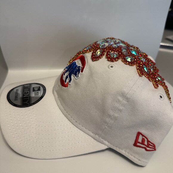 BRAND NEW LADIES AUTHENTIC NEW ERA BLING CUBS HAT main image 5
